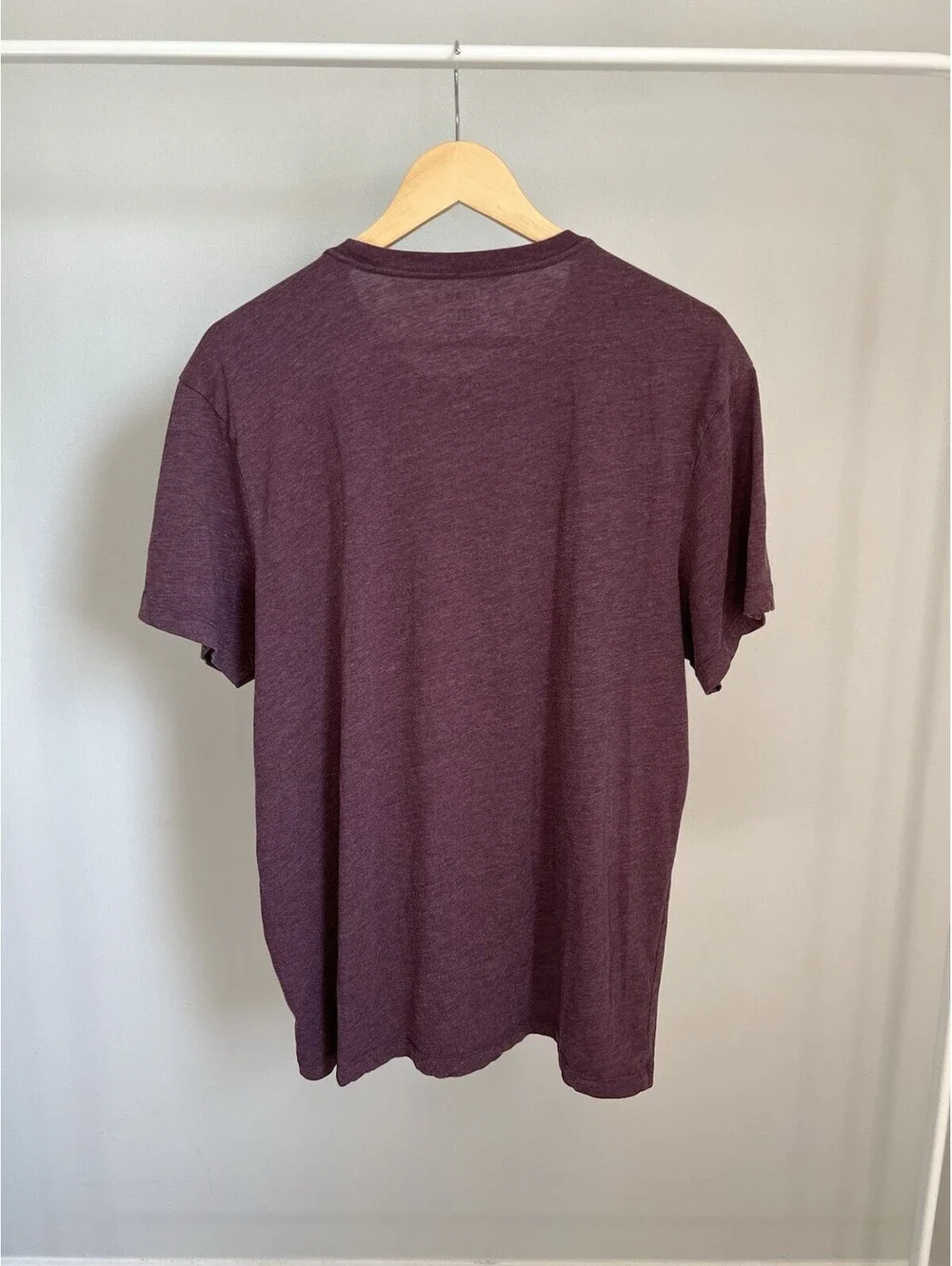 J.CREW Slim-Washed Men’s Slim Fit Purple Pocket Crew Neck T-Shirt XL